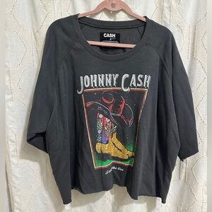 TORRID Johnny Cash Boxy Top